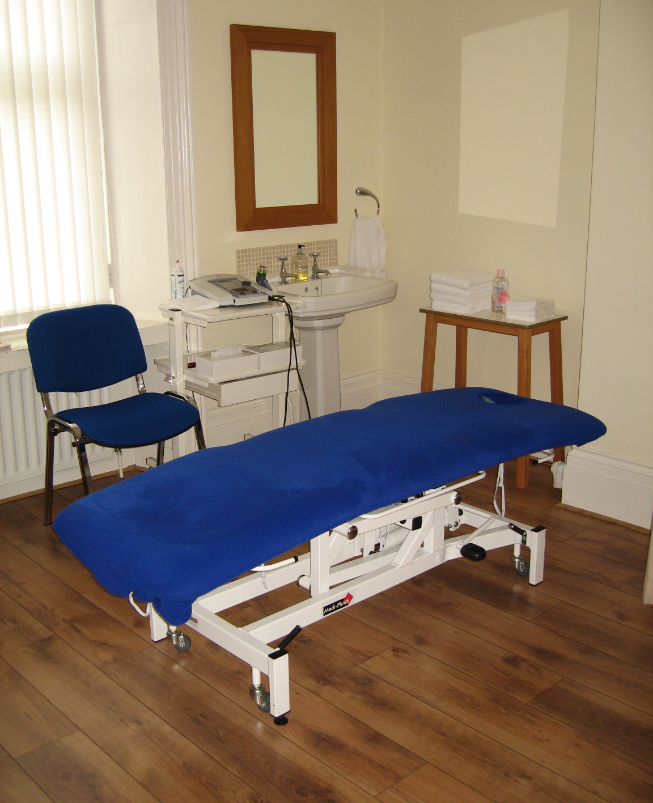 Image of a clinic room at Goodacre Physiotherapy